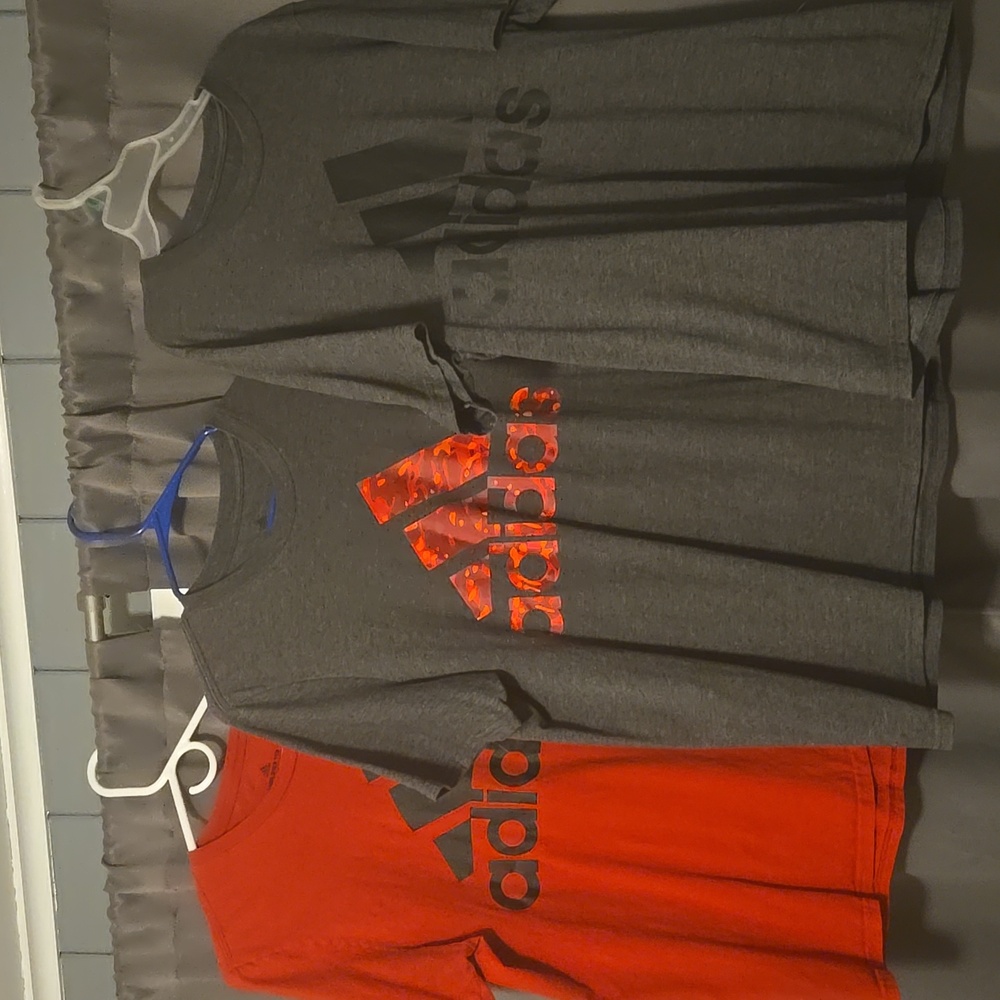 3 Addidas Shirts